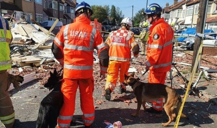 Londra’da gaz patlaması nedeniyle bina çöktü: 1 ölü, 3 yaralı