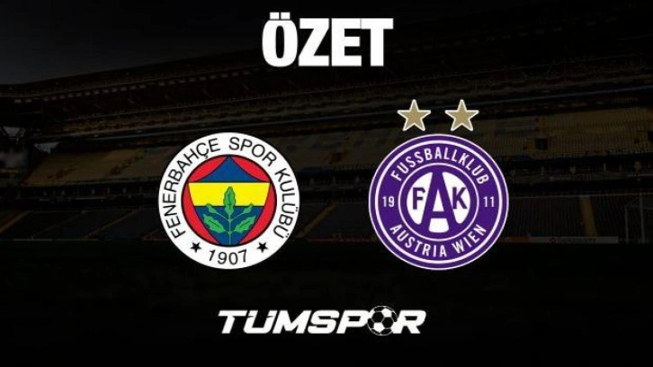 MAÇ ÖZETİ | Fenerbahçe 4-1 Austria Wien (Goller, EXXEN, UEFA Avrupa Ligi, İsmail Yüksek)