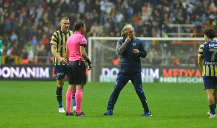 Maç sonu gergin anlar! Jorge Jesus, kırmızı kart gördü