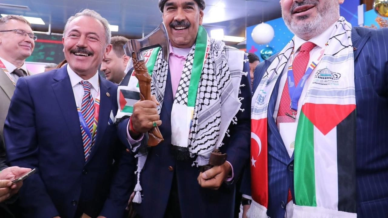 Maduro, TBMM İdare Amiri Turan ve beraberindeki heyeti kabul etti