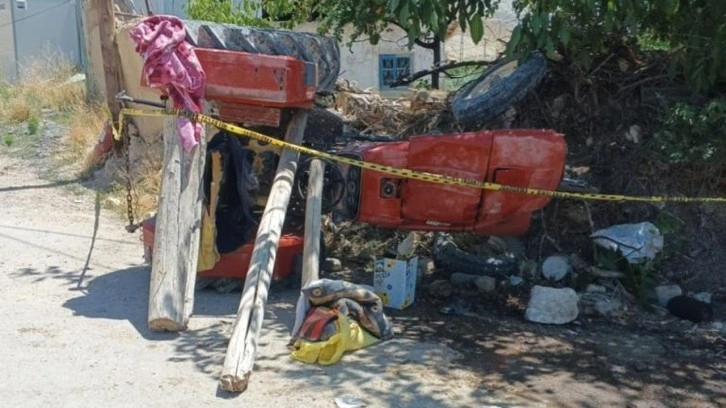 Malatya'da traktör devrildi: 1 kişi hayatını kaybetti, 1 kişi yaralandı