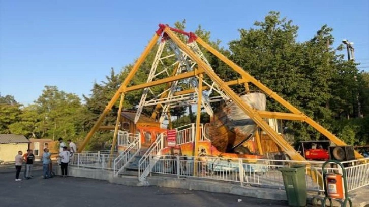 Malatya'da lunaparkta 