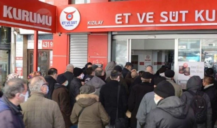 Maliyeti 120 TL olan et için üreticiye 90 TL veren ESK, fiyatı da düşüremedi