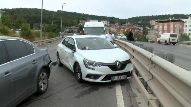 Maltepe’de 16 aracın karıştığı zincirleme kaza