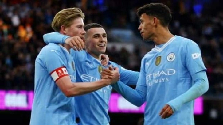 Manchester City'den kupada gol yağmuru