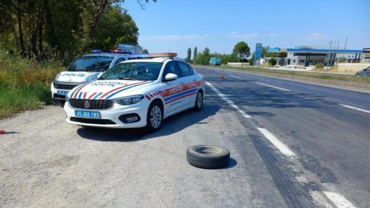 Manisa'da akıl almaz kaza: Polis memuru yaralandı!