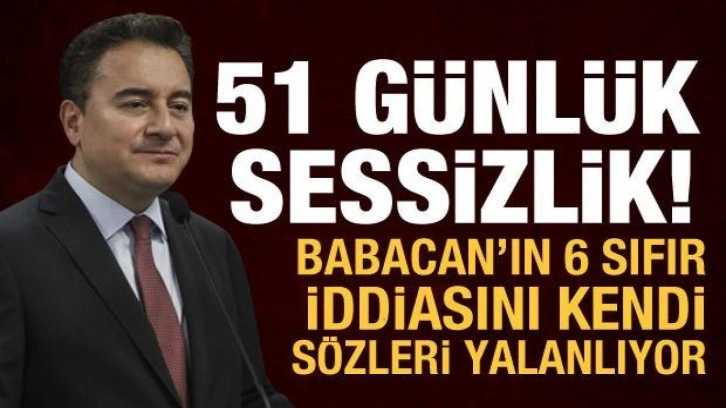 Manşetler Babacan'ın 6 sıfır iddiasını yalanlıyor: Ne kendisi açıklamış ne de kabullenmiş