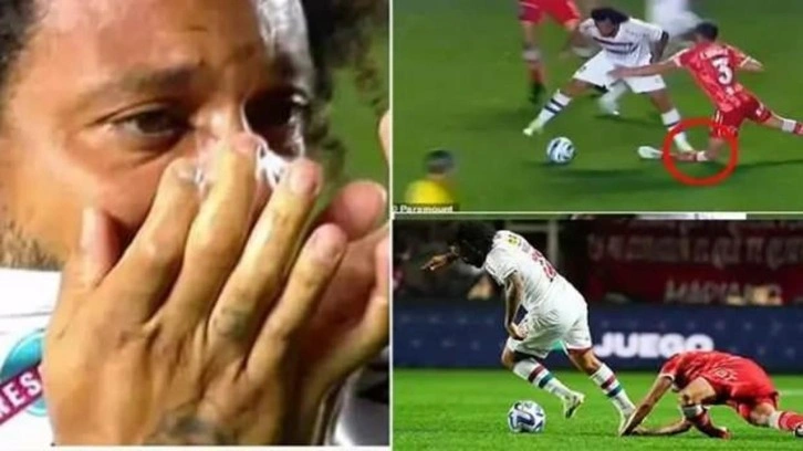 Marcelo'dan insanlık dışı faul! Ağlayarak özür diledi