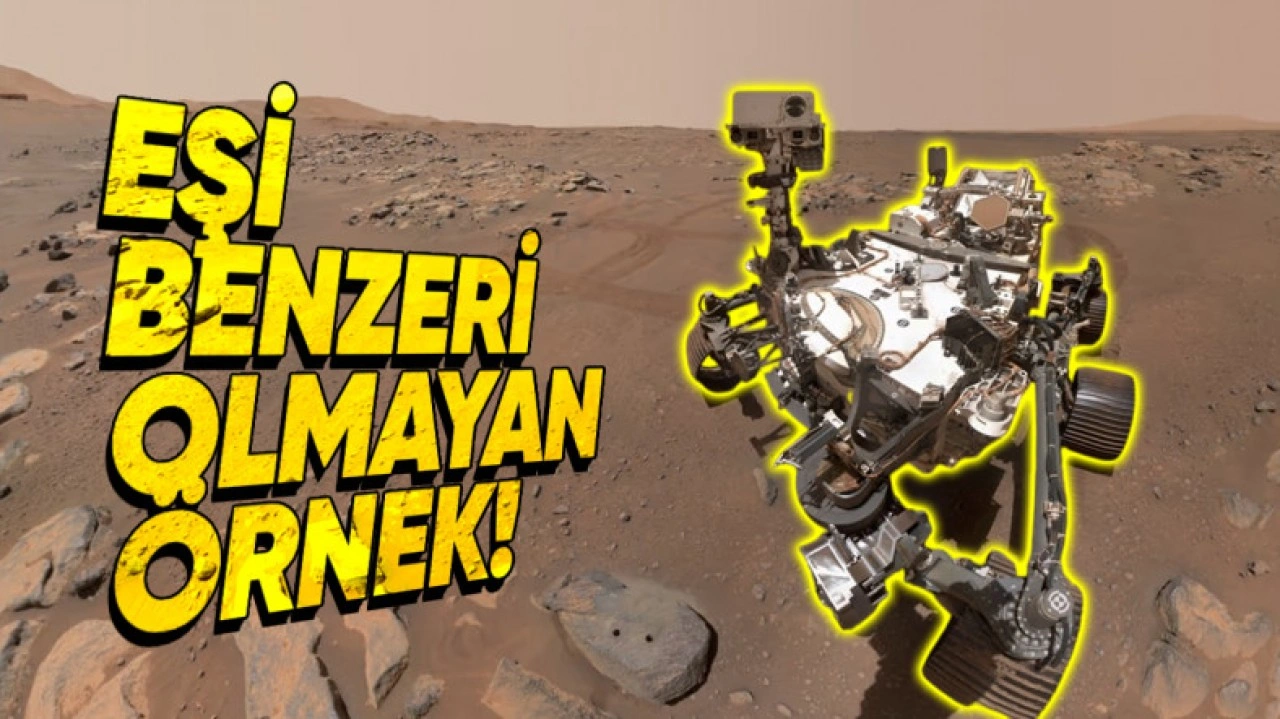 Mars Keşif Aracı Eşi Benzeri Olmayan Bir Kaya Örneği Topladı