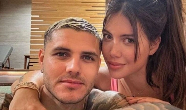 Mauro Icardi, Wanda Nara'ya bir kez daha aşkını ilan etti