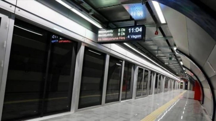 Mecidiyeköy-Mahmutbey Metro Hattı'nda teknik arıza