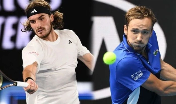 Medvedev ve Tsitsipas yarı finale yükseldi