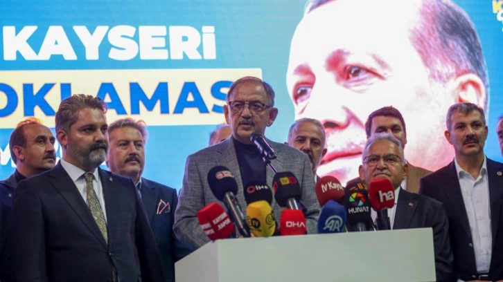 Mehmet Özhaseki'den 'iklim' mesajı