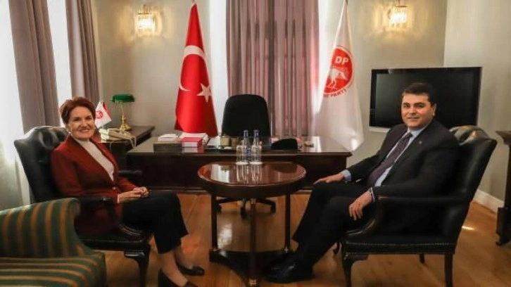 Meral Akşener'den Gültekin Uysal'a ziyaret