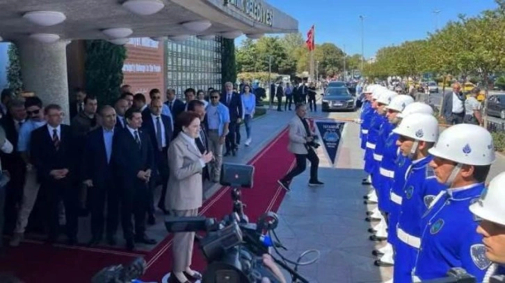 Meral Akşener'den İmamoğlu'na ziyaret