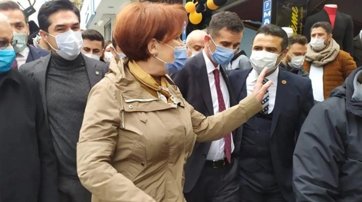 Meral Akşener'i sokak köpeği ısırdı