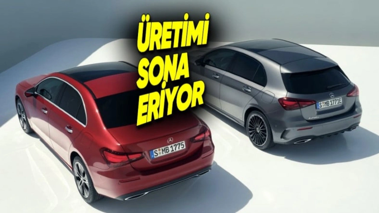 Mercedes A Serisi ve B Serisinin Üretimi Sonlandırılıyor