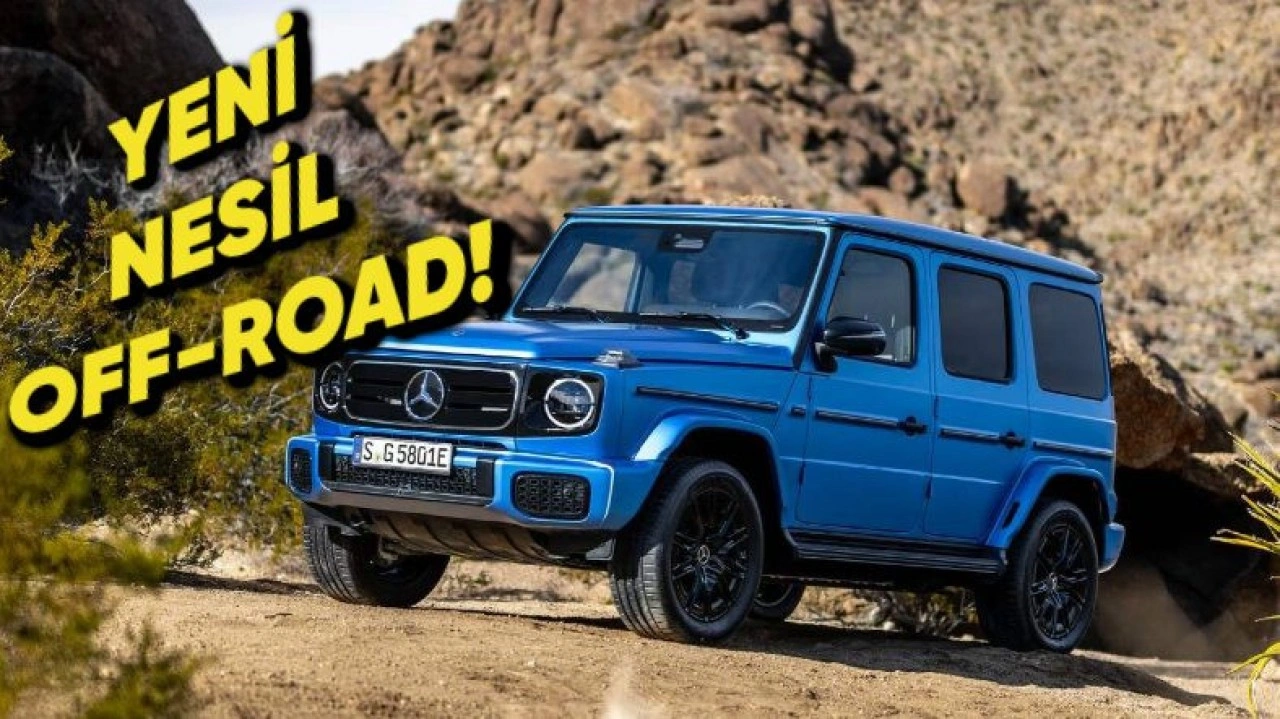 Mercedes-Benz G 580 Türkiye'de Tanıtıldı