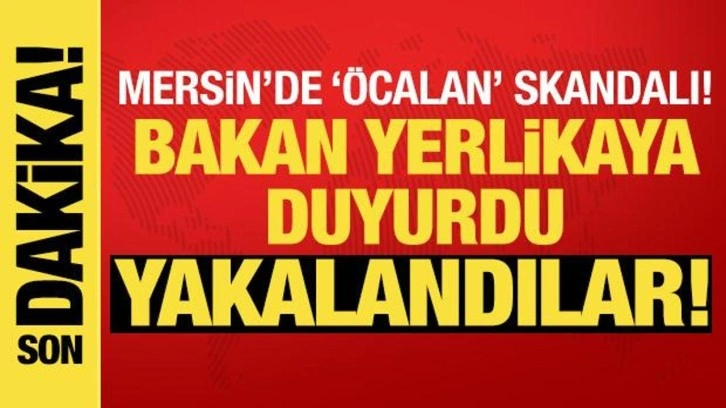 Mersin'de skandal görüntüler! Bakan Yerlikaya açıkladı: Yakalandılar