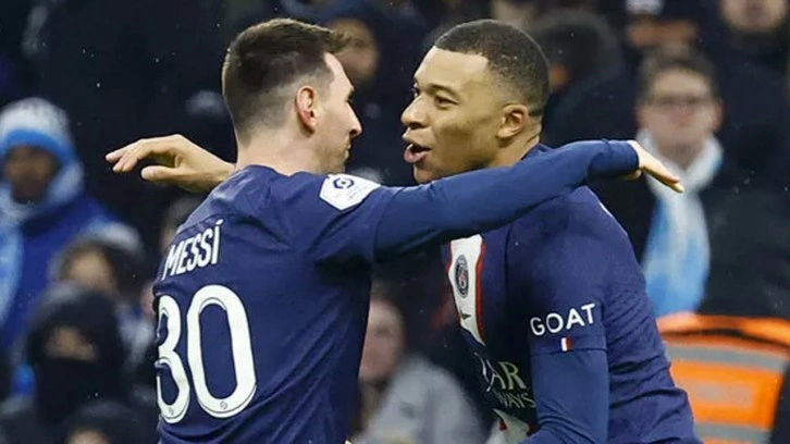 Messi ve Mbappe ortaklığı Marsilya'yı sahadan sildi Cengiz Ünder üzüldü