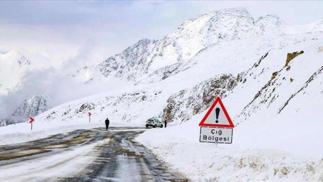 Meteoroloji'den iki bölge için çığ uyarısı! 'Dikkatli ve tedbirli olun'