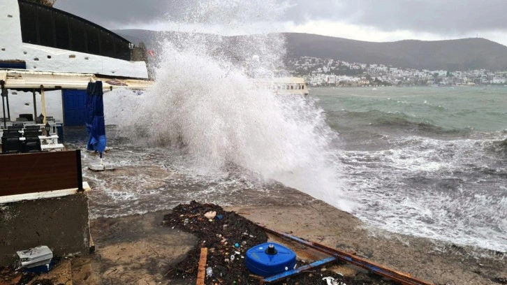 Meteoroloji uyardı, Bodrum-Antalya Kaş arasındaki denizleri fırtına bekliyor