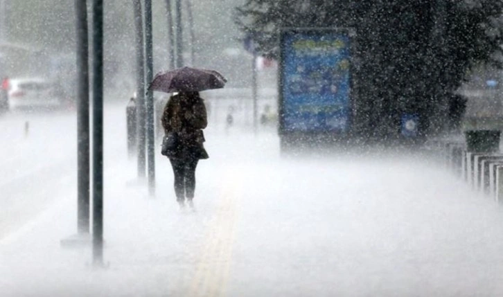 Meteoroloji'den 4 bölge için sağanak yağış uyarısı