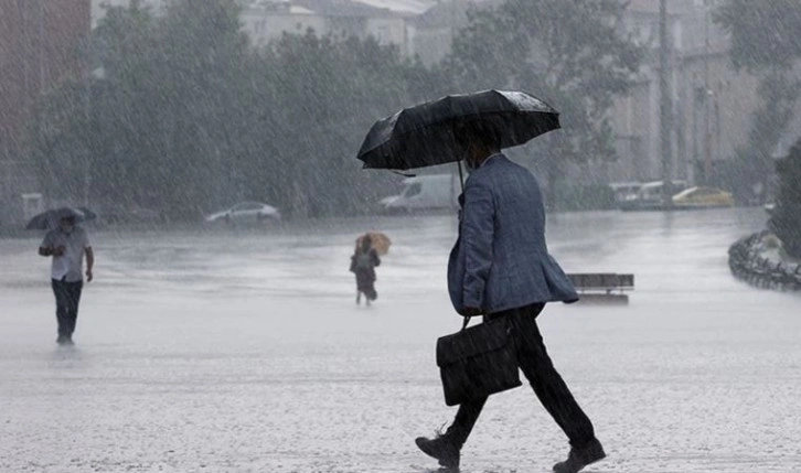 Meteoroloji'den 5 bölge için sağanak yağış uyarısı