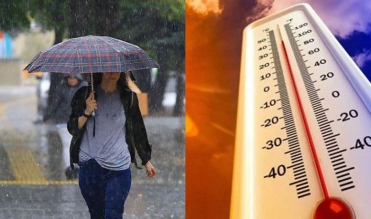 Meteoroloji'den yüksek sıcaklık ve sağanak uyarısı