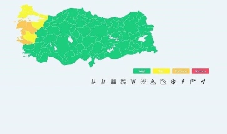 Meteorolojik uyarıları nelerdir? Yeşil, sarı, turuncu, kırmızı kod ne anlama gelir?