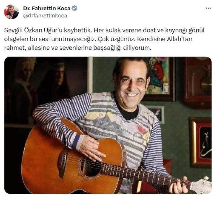 MFÖ Üyesi Özkan Uğur Hayatını Kaybetti