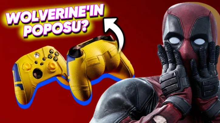 Microsoft'tan Wolverine'in Poposu Tasarımlı Xbox Kumandası