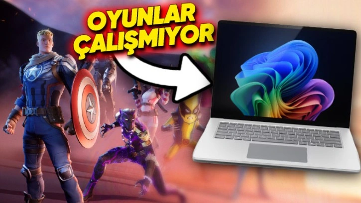 Microsoft'un Yapay Zekâ Bilgisayarlarında Oyunlar Çalışmıyor