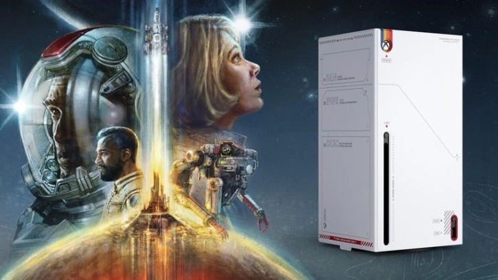 Microsoft'tan Starfield Temalı Xbox Series X Kaplaması - Webtekno