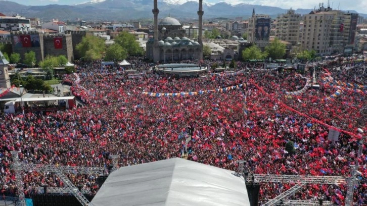 Millet İttifakı'nı üzecek miting! Kayseri tüm Türkiye'ye gösterdi