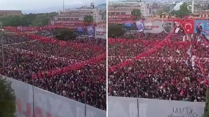 Millet İttifakı'nın Samsun mitinginde Kılıçdaroğlu, geniş bir kalabalığa seslendi