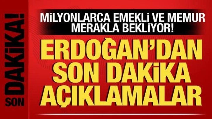 Milyonların gözü kritik toplantıda! Cumhurbaşkanı Erdoğan açıklama yapıyor