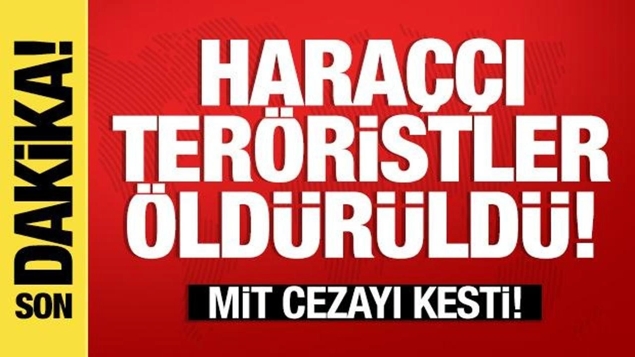 MİT cezayı kesti! Haraçcı teröristler öldürüldü!