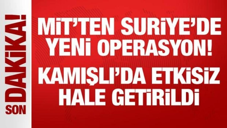 MİT'ten nefes kesen operasyon: Sözde sorumlu Emine Seyid Ahmed etkisiz hale getirildi!