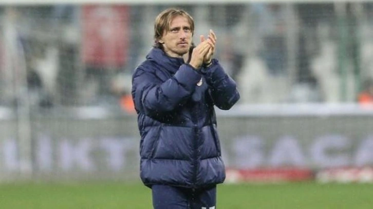 Modric'ten Türk taraftarlara teşekkür!