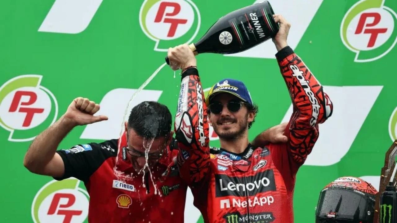 MotoGP Tayland Grand Prix'sini Francesco Bagnaia kazandı