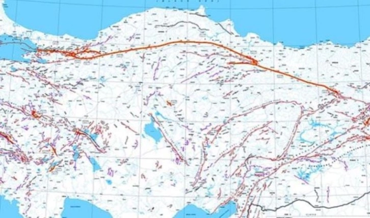 MTA yenilenmiş diri fay haritalarını yayınladı