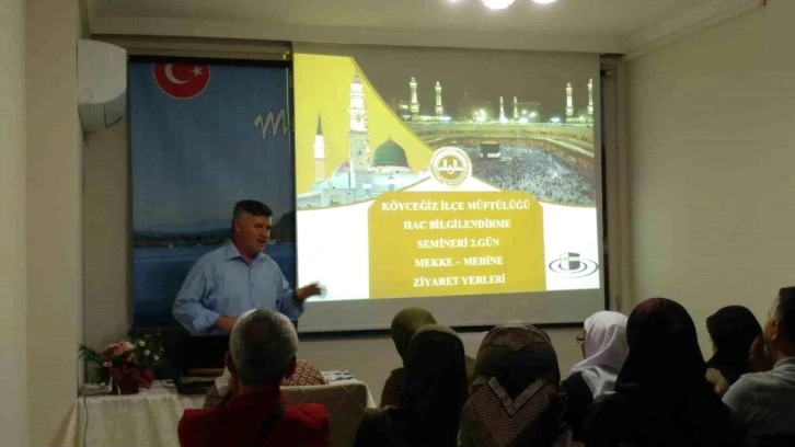 Muğla'da Hacı Adaylarına Seminer Verildi ve Menenjit Aşısı Yapıldı