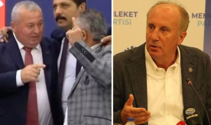 Muharrem İnce: 'Cemal Enginyurt her yeri ring zannediyor'