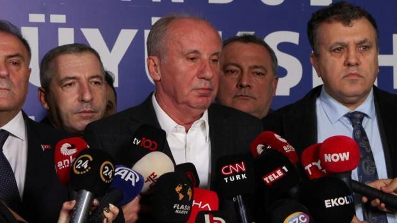 Muharrem İnce'den İmamoğlu'na destek