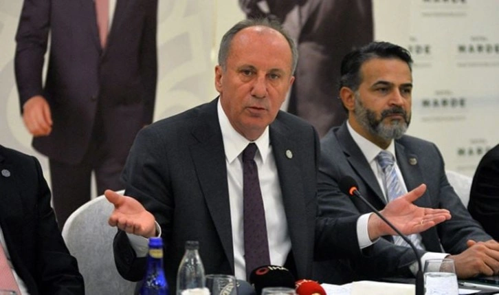 Muharrem İnce: Erdoğan'a inanmadığım gibi 6'lı masaya da inanmıyorum