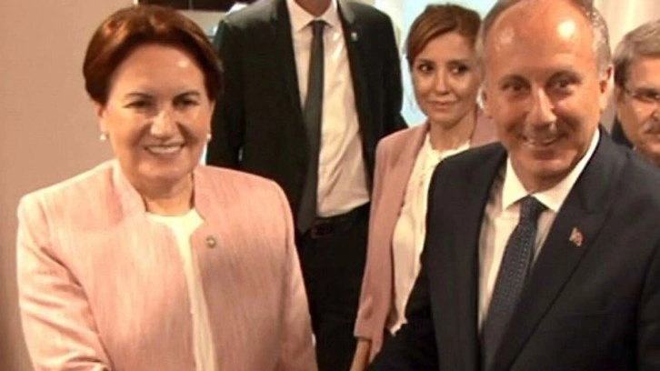 Muharrem İnce Meral Akşener görüşmesi başladı