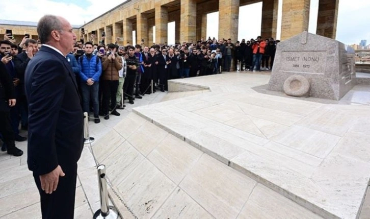 Muharrem İnce seçim çalışmalarına başladı: Anıtkabir’e ziyaret