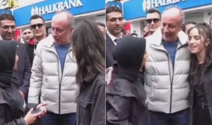 Muharrem İnce'den kendisini tanımayan gence espirili yanıt: Şarkıcıyım ben