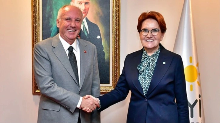 Muharrem İnce'den Meral Akşener'e ziyaret